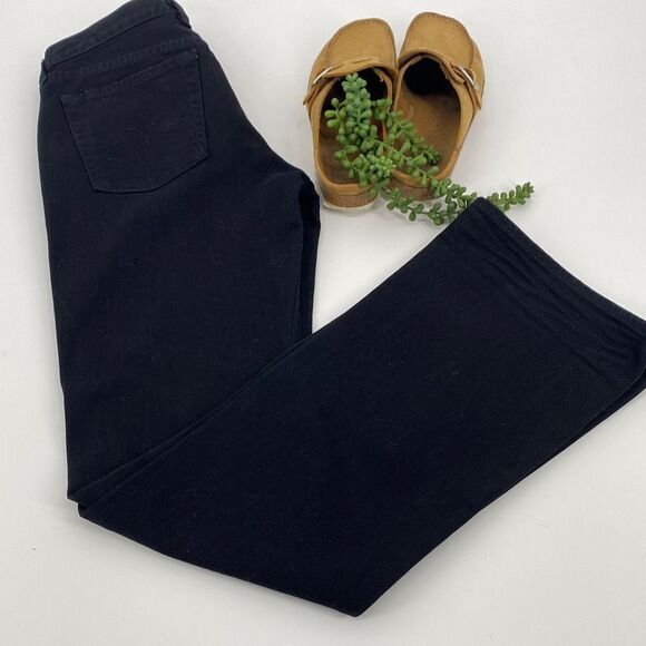 Vintage Lucky brand Sweet N' Low Flare Jeans Black 6/28 - Picture 2 of 12